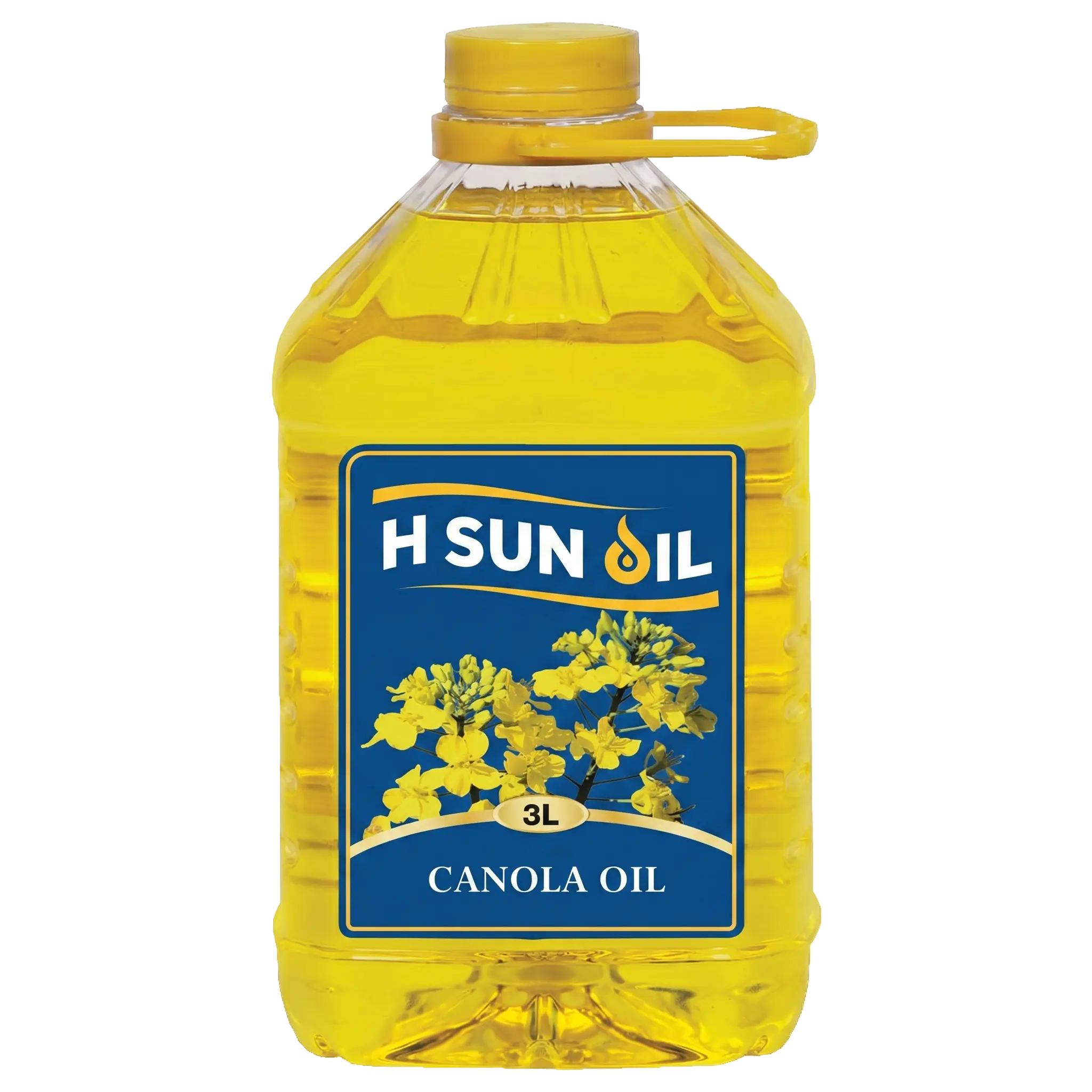 Refined canola oil packaging format