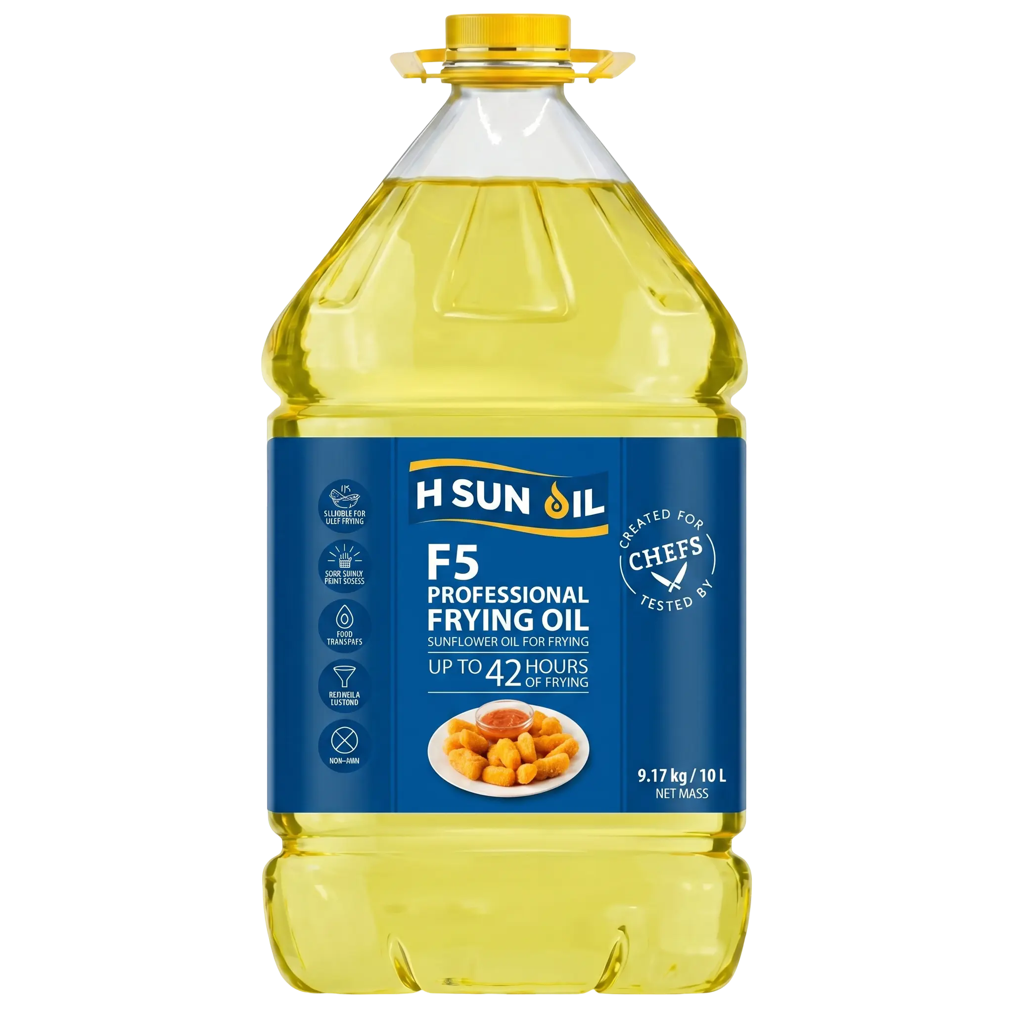 Premium frying oil packaging format 2