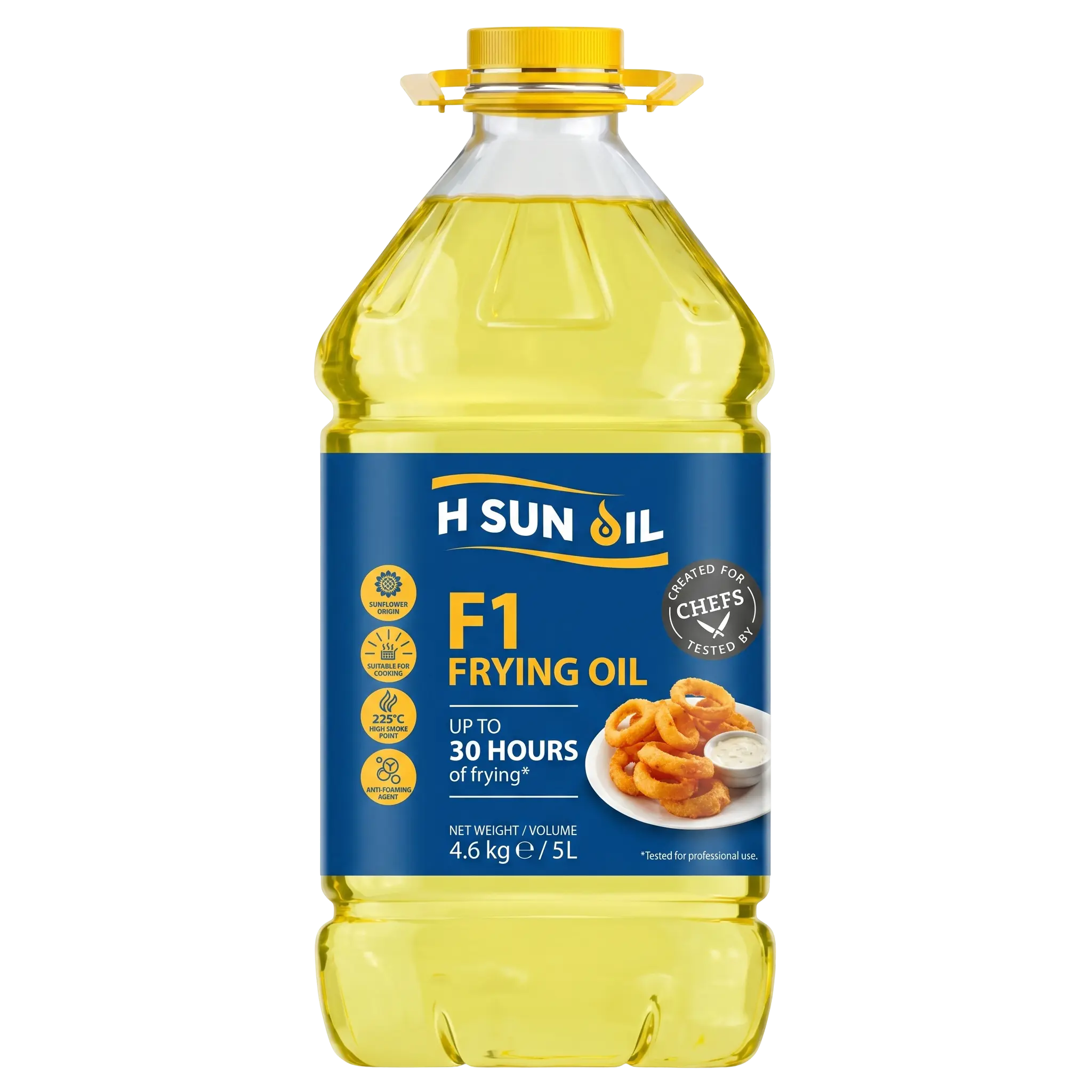 Premium frying oil packaging format 4