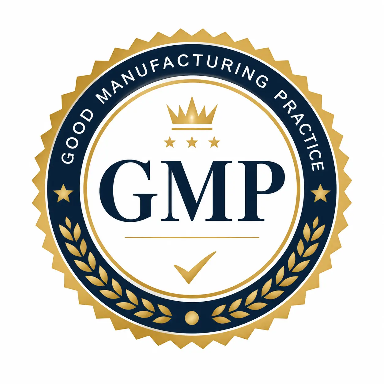 GMP certification badge
