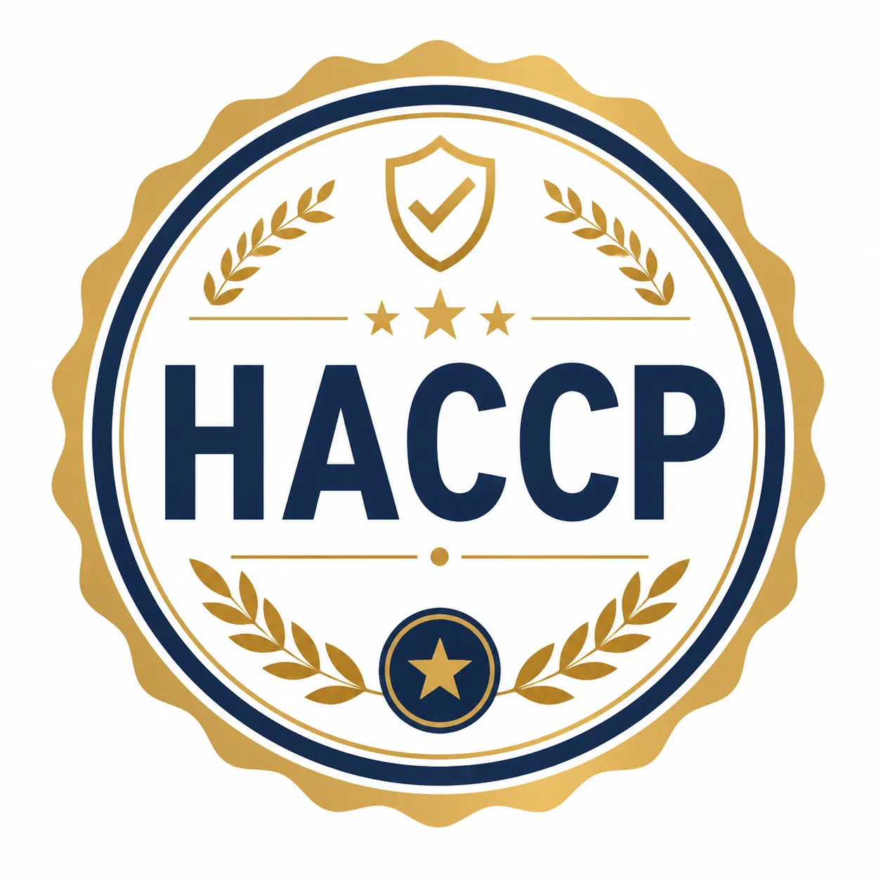HACCP certification badge
