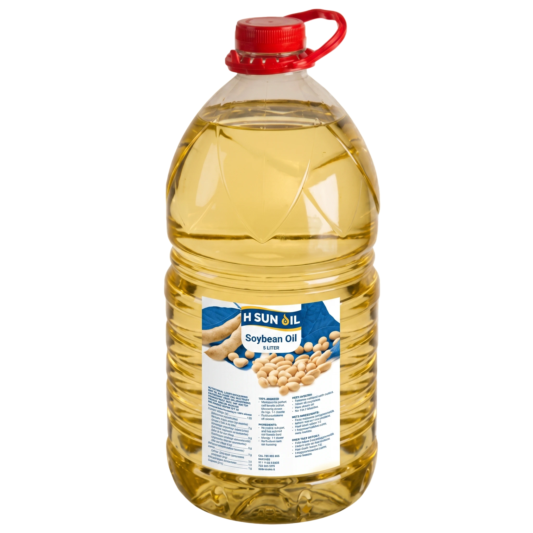 Refined soybean oil packaging format 2