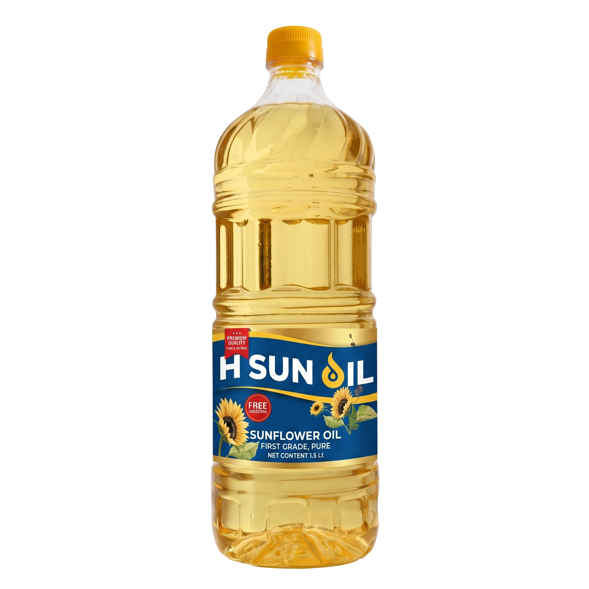 Refined sunflower oil packaging format 3