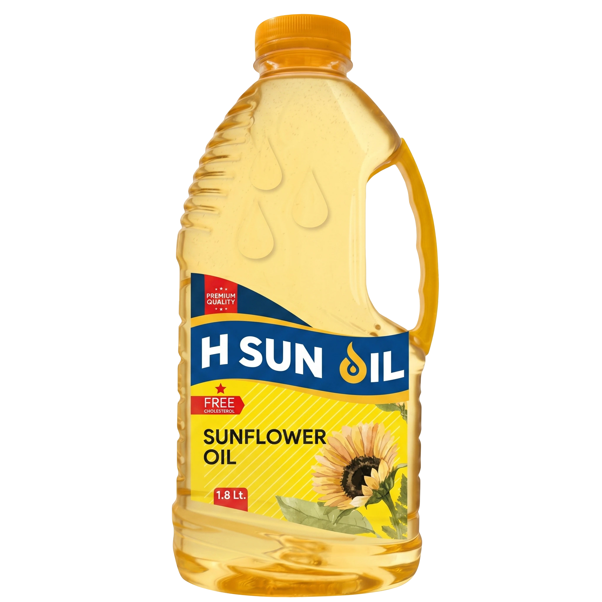 Refined sunflower oil packaging format 4